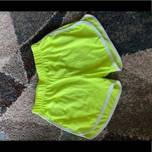 Neon shorts